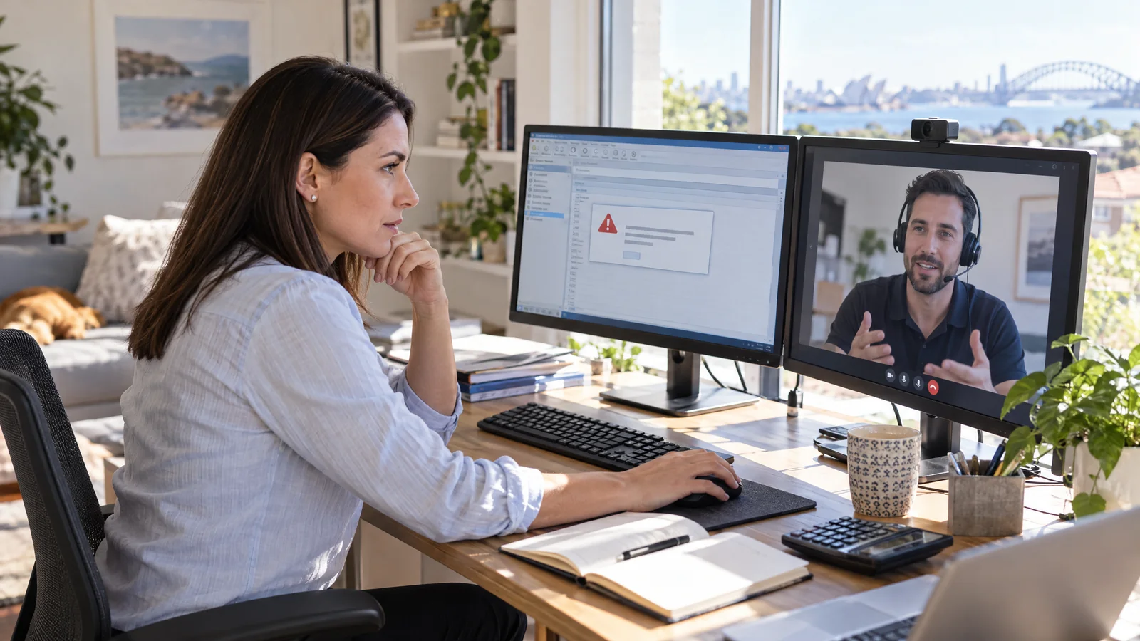 Illustrative Remote IT Support for Accounting & Tax Advisory Practices workplace
