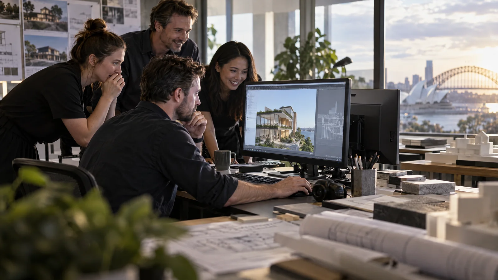 Illustrative Adhoc IT Support for Architecture & Engineering Studios workplace