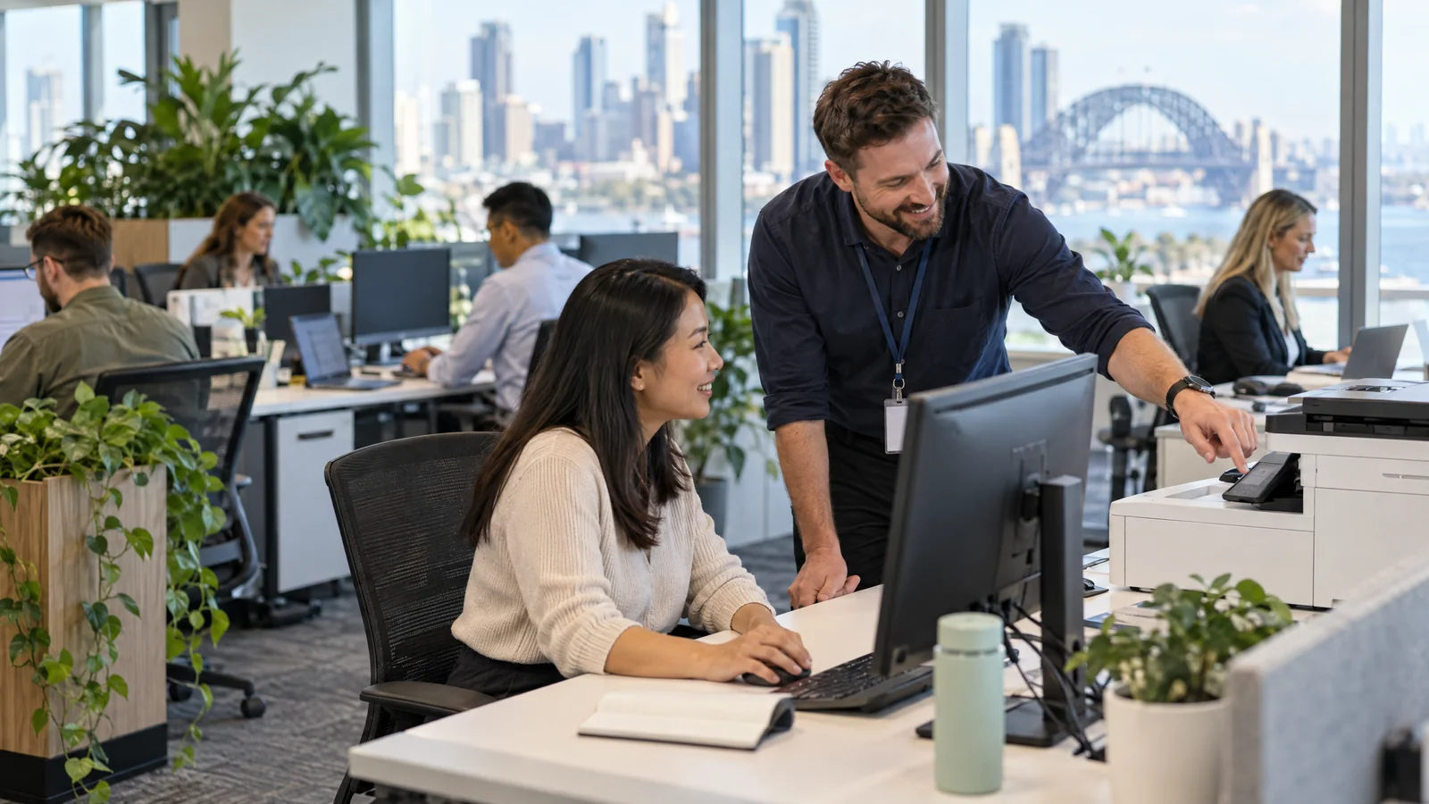 Illustrative IT Support for Commercial Businesses & Growing Enterprises workplace