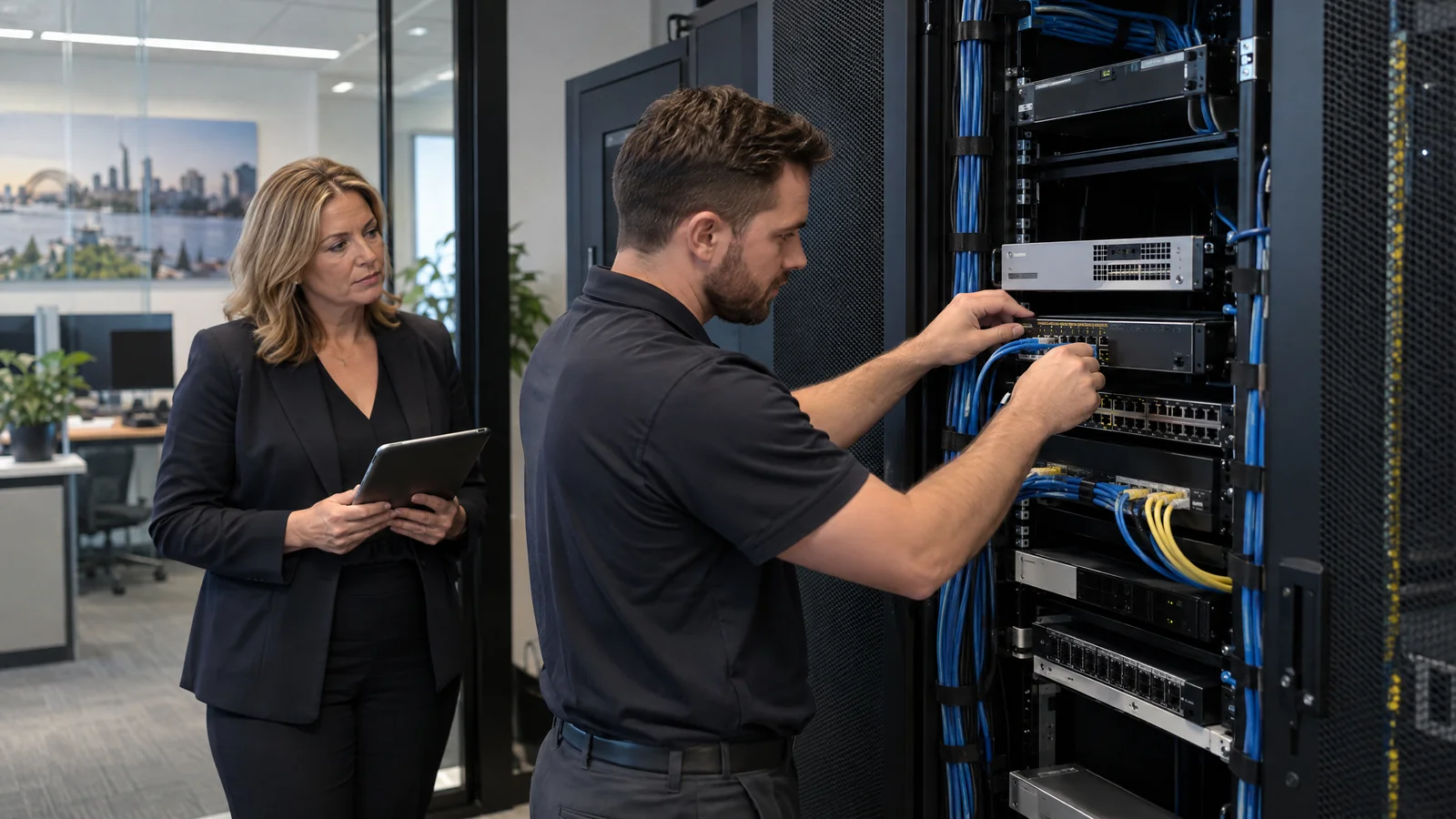 Illustrative On-Site IT Support for Financial Planning & Wealth Advisory workplace