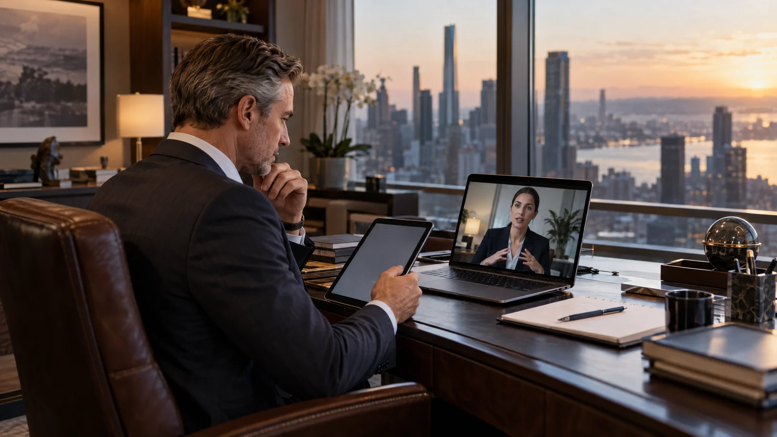 Illustrative Remote IT Support for Financial Planning & Wealth Advisory workplace