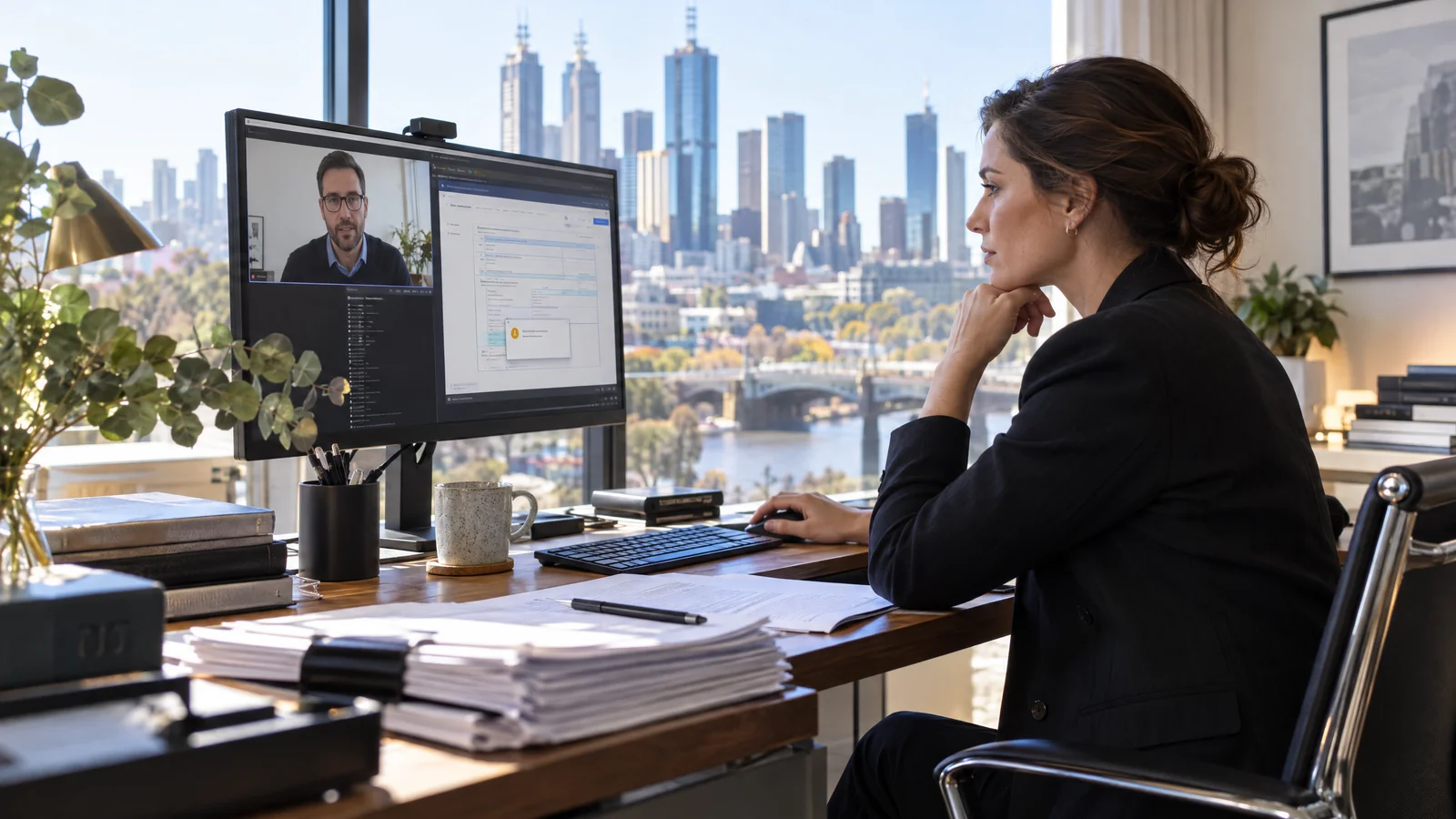 Illustrative Remote IT Support for Law & Conveyancing Practices workplace