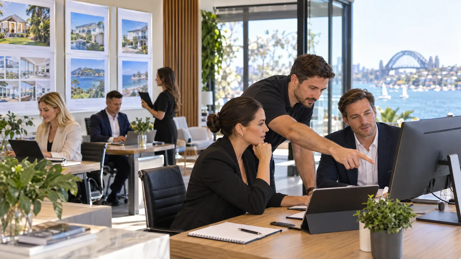 Illustrative IT Support for Real Estate & Property Agencies workplace